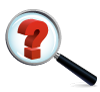 Title Header Icon: Looking glass with question mark inside